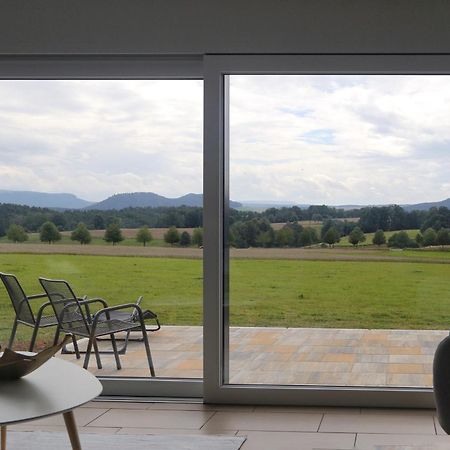 Auszeit Mit Weitblick In Der Sachsischen Schweiz - Kleiner Bauernhof Mit Tieren Und Wallbox Rathmannsdorf Szoba fotó