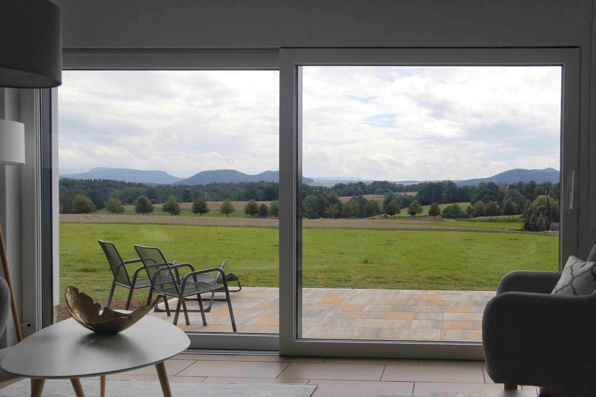 Auszeit Mit Weitblick In Der Sachsischen Schweiz - Kleiner Bauernhof Mit Tieren Und Wallbox Rathmannsdorf Szoba fotó